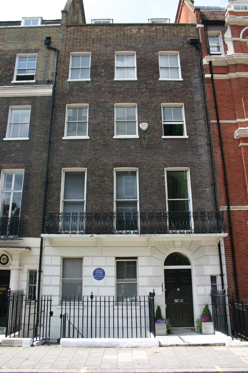 Thomas Young's home, London - 01.JPG